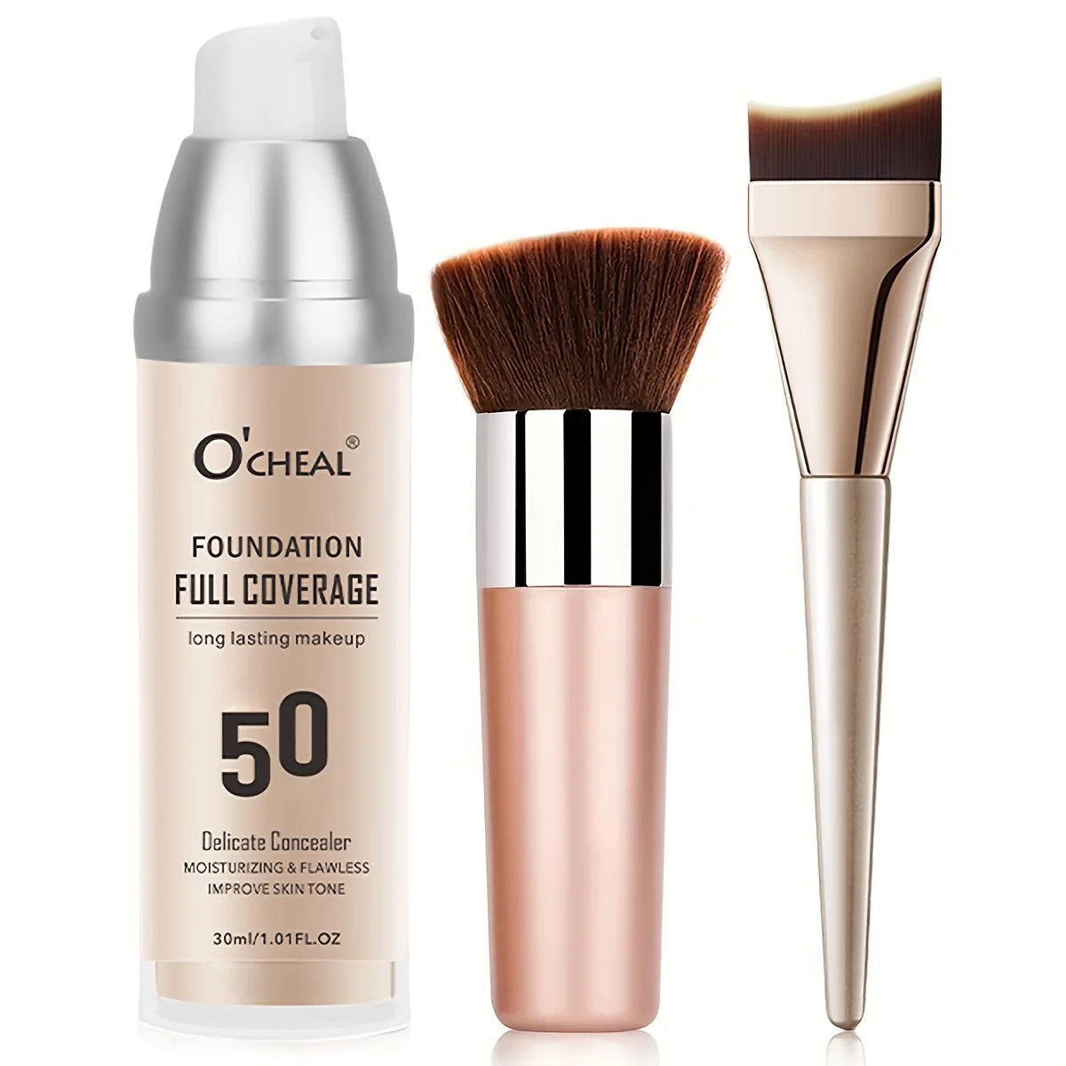 Magic Mineral Powder Foundation Spray Gun Set: Concealer, DIY, Moisturizing, Women's Cosmetics, Christmas Gift