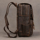 Fashion Crocodile Leather Men’s Backpack Casual Travel Bag - VacationGrabs