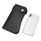 Fashion Leather Men’s Wallet Phone Purse Vintage Style Clutch Bag - VacationGrabs