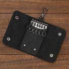 Crazy Horse Leather Keycase for Car & Coin Wallet Genuine Leather - VacationGrabs