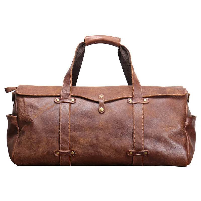 Luxury Designer Men’s Travel Duffle Bag Large Capacity Weekend - VacationGrabs