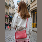 Brown Leather Women’s Shoulder Sling Bag Soft Cowskin Crossbody - VacationGrabs
