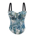 VacationGrabs Alluring Clubwear Bustier Shirt with