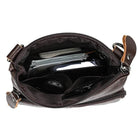 Luxury Leather Small Shoulder Bag Real Cowhide Crossbody - VacationGrabs