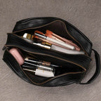 Designer Genuine Leather Travel Wash Bags & Makeup Clutches - VacationGrabs