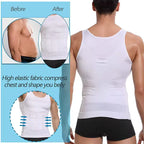 Men's Compression Slimming Tank Top with Tummy Control