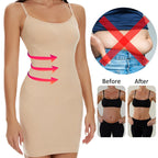 Women's Full Slip Shapewear Bodysuit - Tummy Control & Butt Lifter