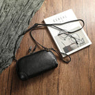 Handmade Leather Shoulder Sling Bag for Women Crossbody Clutch - VacationGrabs