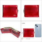 Designer Leather Wallet for Women Coins & Cards Evening Clutch - VacationGrabs