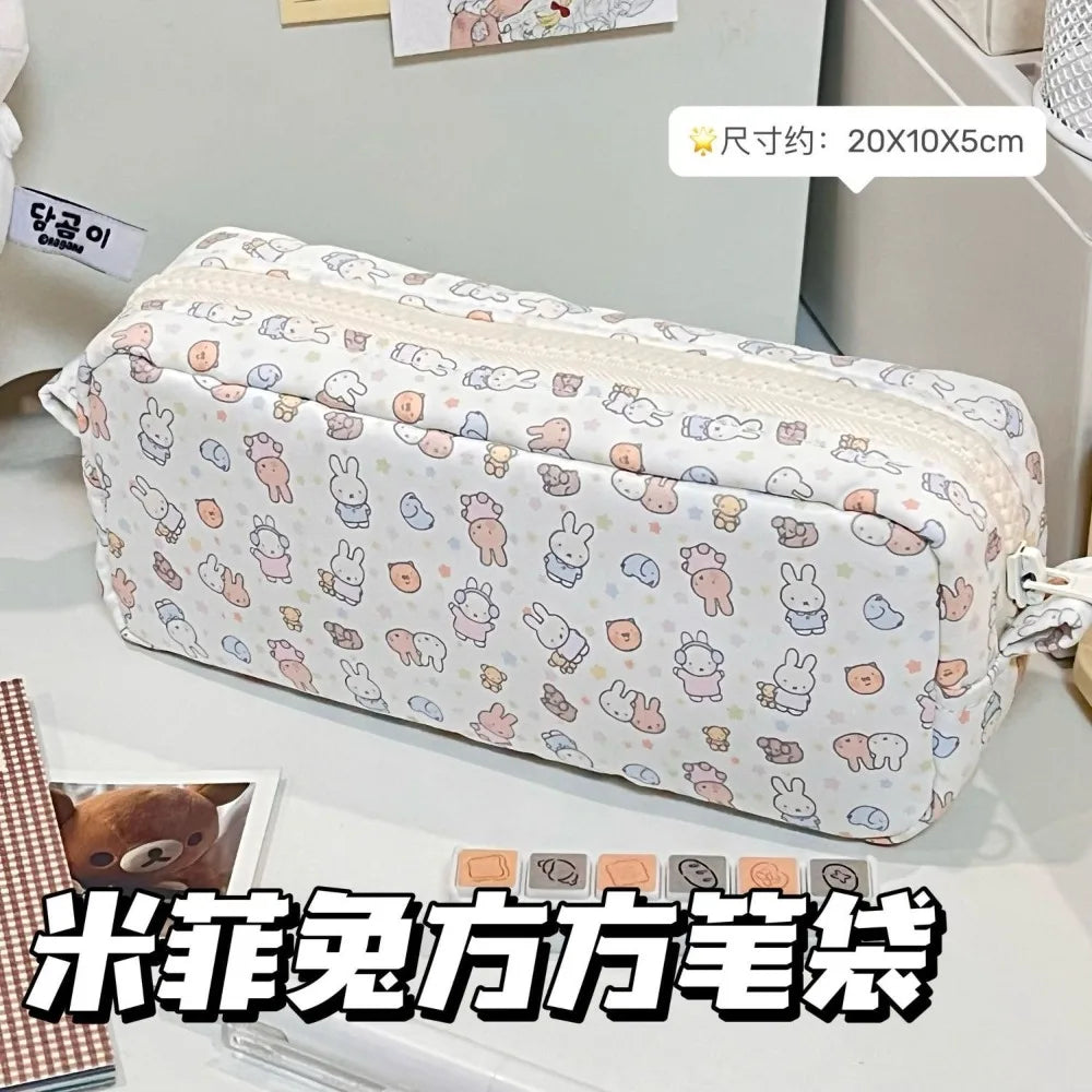 Miffy Kawaii Makeup Case Lipstick Cosmetics Storage Makeup Bag Cute Gift Toy S
