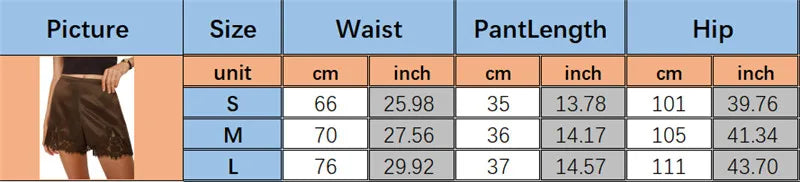 VacationGrabs Women Satin Silk Lace Trim Shorts Silky Low Rise Boxer Shorts Y2k Teen Girls Cute Y2K Coquette Lounge Slip Bottoms