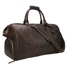 Luxury Travel Handbag With Suit Compartment Genuine Leather - VacationGrabs