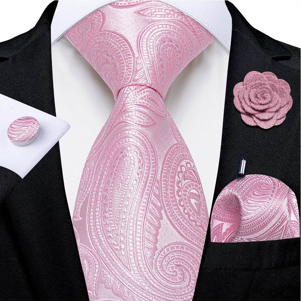 Silk Tie Sets for Men - Daring Patterns - VacationGrabs