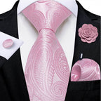 Silk Tie Sets for Men - Daring Patterns - VacationGrabs