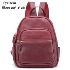 Genuine Leather Women’s Backpack for Travel & School Backpack - VacationGrabs