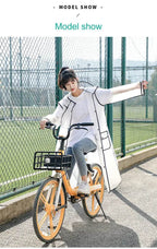 Adult Hooded Raincoat Outdoor Rainwear Transparent - VacationGrabs