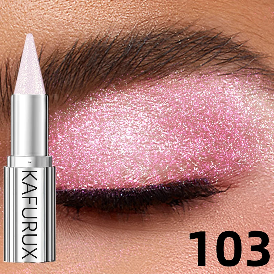 Waterproof Metallic Eyeshadow Pencil - 12 Shimmer Colors