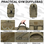 Molle Tactical Backpack 30L 45L 80L for Hiking & Camping