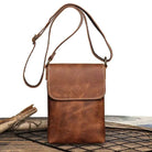 Genuine Leather Cellphone Pouch Crossbody Bag for Men & Women - VacationGrabs
