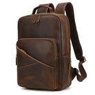 Leather Backpack for Camera DSLR Travel Bag for Men and Women - VacationGrabs