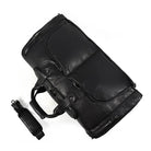 Large Genuine Leather Travel Bag – Soft Cowhide Weekender - VacationGrabs