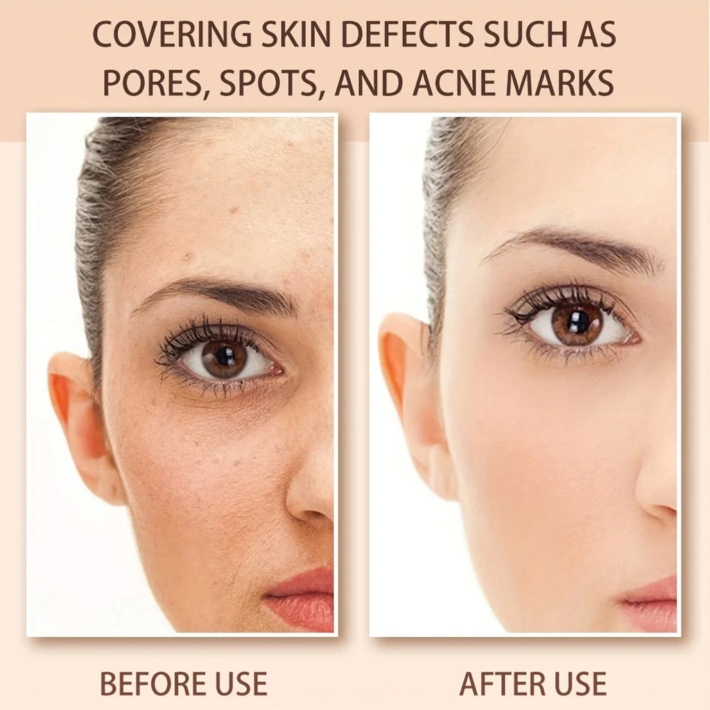 Waterproof Cream Foundation Stick, Full Coverage, 30ml
