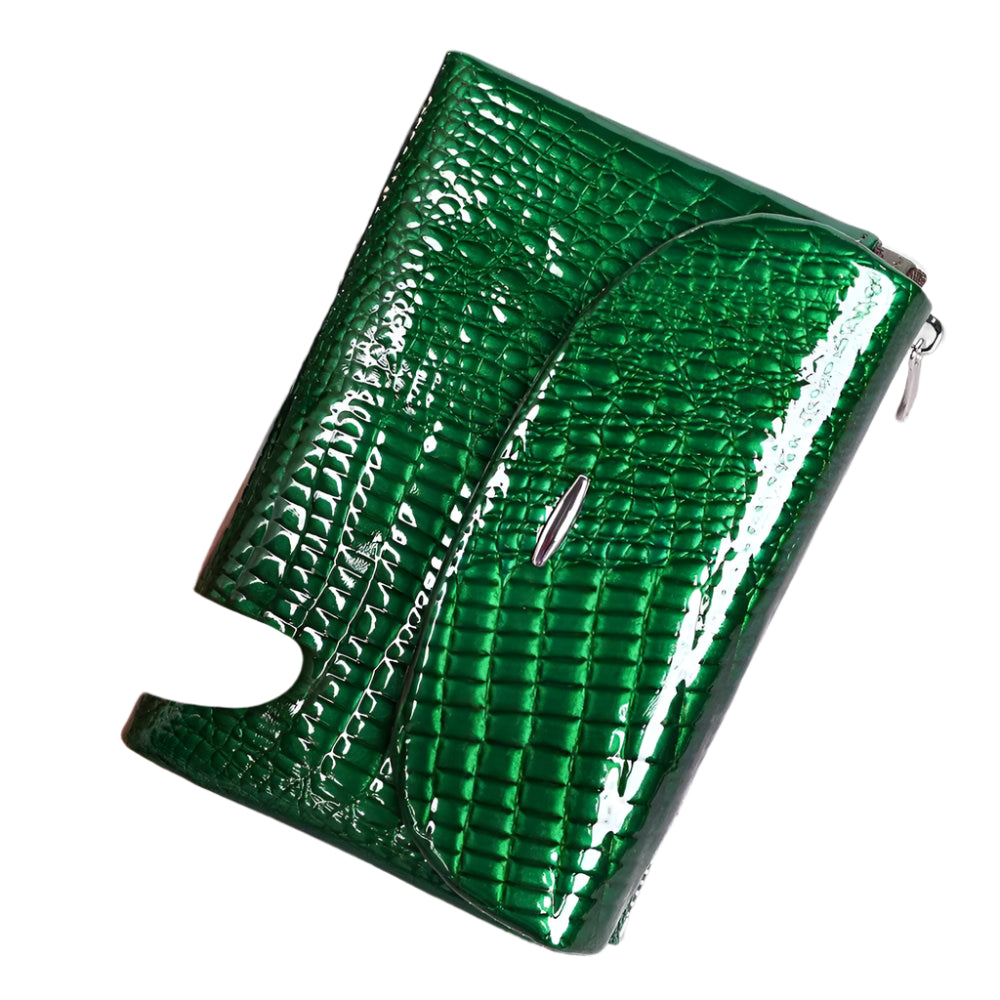 Luxury Women’s Leather Clutch Purse Fashion Coin Purse Holder - VacationGrabs
