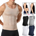 Men's Compression Slimming Tank Top with Tummy Control
