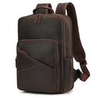 Leather Backpack for Camera DSLR Travel Bag for Men and Women - VacationGrabs