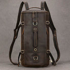 Men's Leather Backpack – Cowhide Travel Multifunctional Bag - VacationGrabs