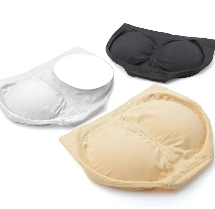 Padded Butt Lifter Shaper Panties, Wire-Free Control Briefs