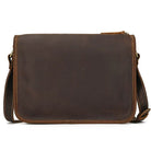 Casual Leather Crossbody Bag for Men – Multi-pocket iPad Sling - VacationGrabs