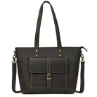 Designer Leather Handbag Women Fashion Work Totes Cowhide - VacationGrabs
