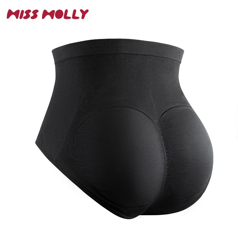 Padded Butt Lifter Shaping Panties for Women, Firm Control