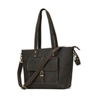 Vintage Luxury Designer Leather Shoulder Bags Messenger Handbag - VacationGrabs