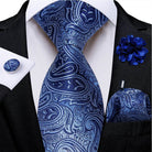 Silk Tie Sets for Men - Daring Patterns - VacationGrabs