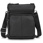 Luxury Leather Small Shoulder Bag Real Cowhide Crossbody - VacationGrabs