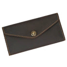 Genuine Leather Clutch Purse for Women & Men Retro Fashion Envelope Bag - VacationGrabs