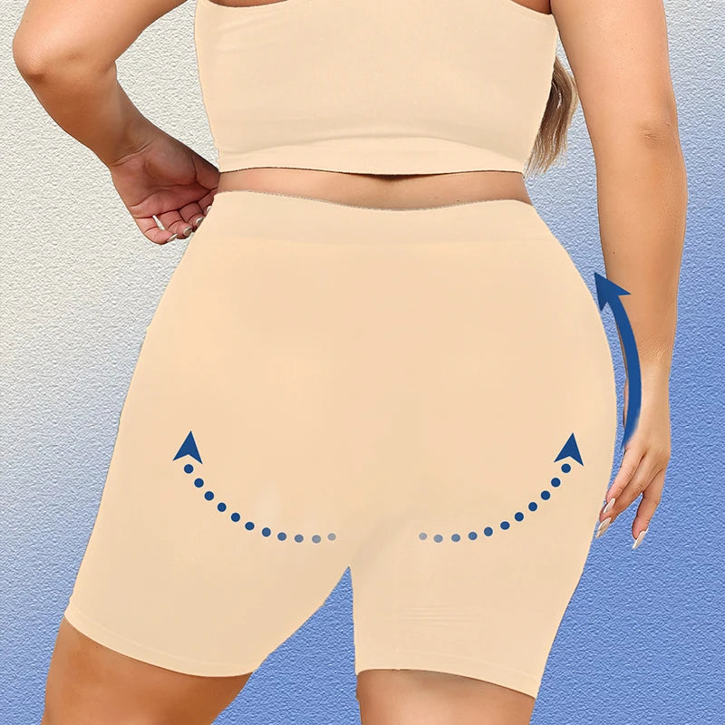 Plus Size High-Waisted Tummy Control Shaping Bodysuit XL-4XL