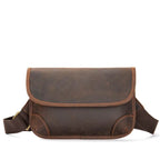 Small Men's Leather Retro Clutch Bag Casual Crossbody Fashion Bag - VacationGrabs