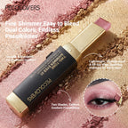 Two-Color Eye Shadow Stick Set, 6 Pcs, Waterproof Push-Up