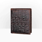 High Quality Men’s Leather Wallet 2-Fold with Photo Slots - VacationGrabs