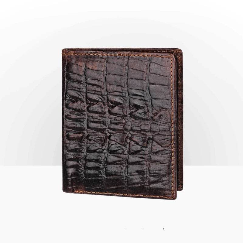 High Quality Men’s Leather Wallet 2-Fold with Photo Slots - VacationGrabs