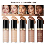 Multi-Use Cream Concealer, Oil-Free Full Coverage Makeup