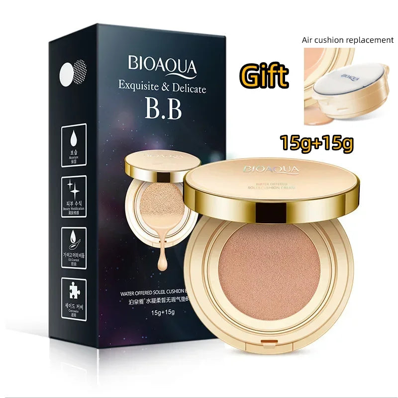 Air Cushion BB CC Cream Foundation & Concealer, 15g+15g