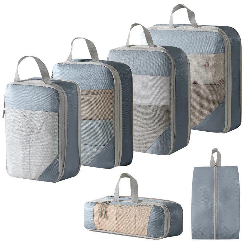 Compression Packing Cubes for Travel – Organize Effortlessly