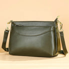 Brown Leather Women’s Shoulder Sling Bag Soft Cowskin Crossbody - VacationGrabs