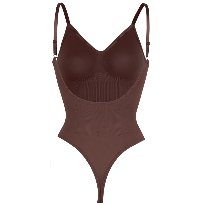Open-Crotch Backless Bodysuit Shaper & Tummy Corset