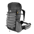 Roll-Top Internal-Frame Hiking Backpack with Rain Cover, 50-70L