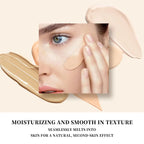 Waterproof Foundation Cream, Long-Lasting BB & CC Coverage